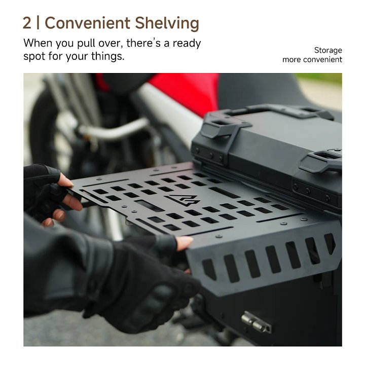 Outback Core RoadShield™ - Motorcycle Touring Box