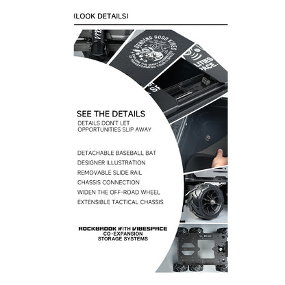 Outback Core IronHaul™ - 50L Rolling Camp Gear Box